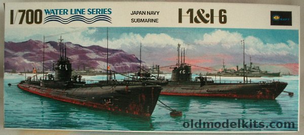 Minicraft 1/700 IJN Submarines I-1 and I-6, B-38-100 plastic model kit